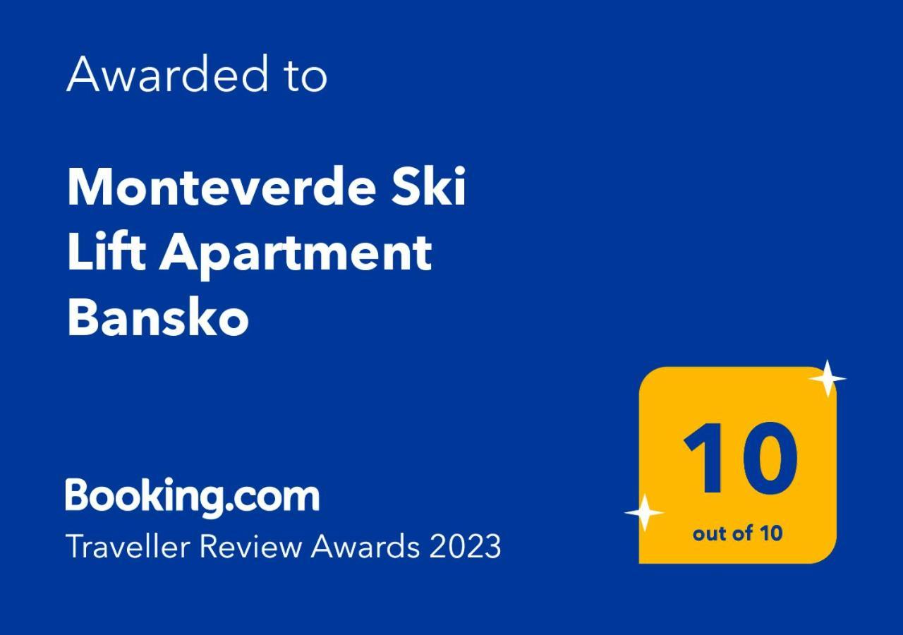 Monteverde Ski Lift Apartment Bansko Dış mekan fotoğraf